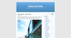 Desktop Screenshot of modsandends.com